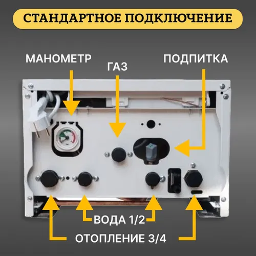 Газовый котел Smart AGB 24DY настенный двухконтурный